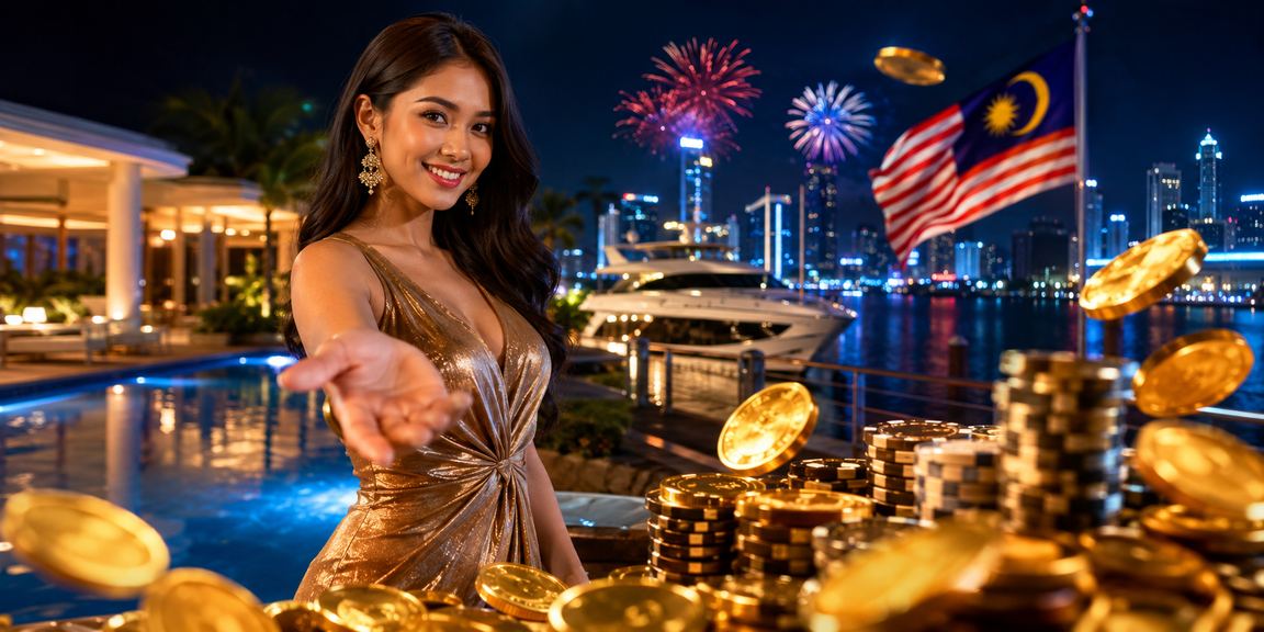 Suasana kasino hiburan di Johor dengan permainan meja blackjack tersedia di alibaba888